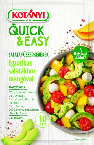 Kotányi quick&easy fűszerkeverék egzotikus salátákhoz mangóval 20 g