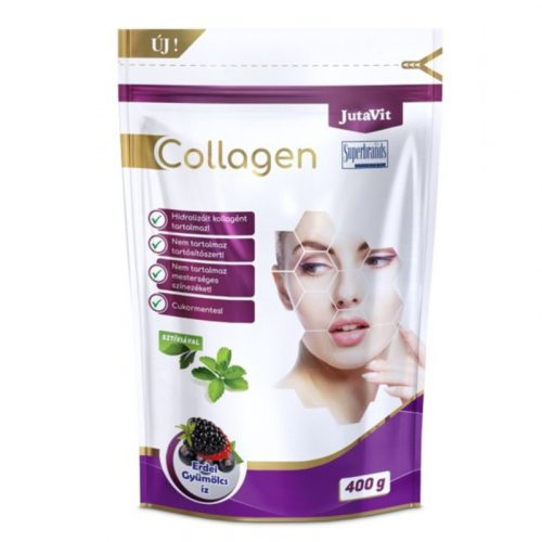 Jutavit collagen komplex erdei gyümölcsös kollagén por 400 g