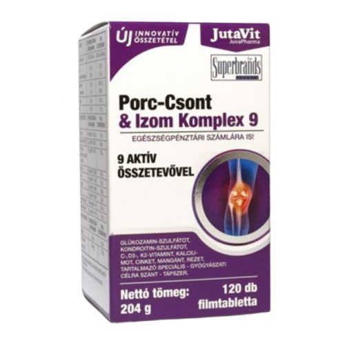 Jutavit porc-csont-izom komplex 9 tabletta 120 db