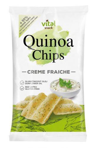 Vital Snack quinoa chips tejfölös ízű 60 g