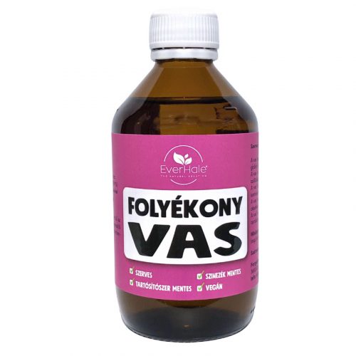 Everhale folyékony vas étrend-kiegészítő 250 ml