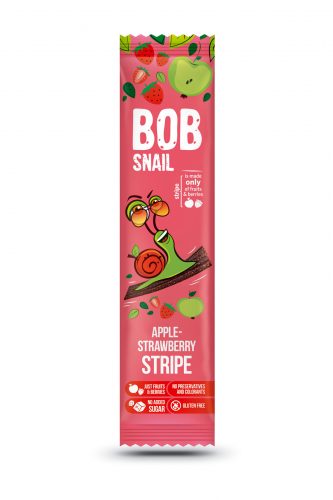 Bob Snail gyümölcstekercs alma-eper 14 g