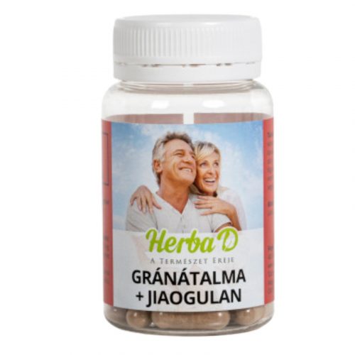 Herba-D gránátalma+jiaogulan kapszula 30 db