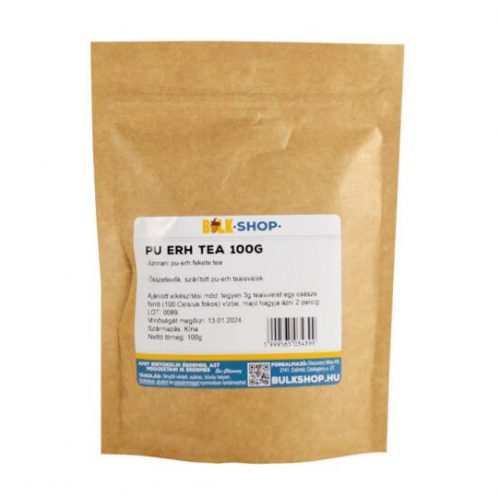 Bulk Shop pu erh tea 100 g