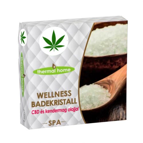 Thermal wellness fürdőkristály cbd és kendermagolajjal 500 g