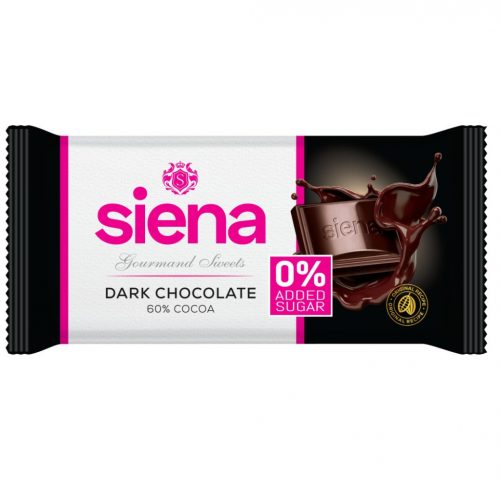 Siena étcsokoládé édesítőszerrel 90 g