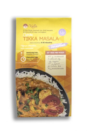 Kette csirke tikka masala basmati rizzsel 495 g