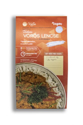 Kette indiai vöröslencse basmati rizzsel 463 g