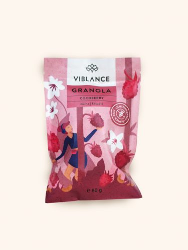 Viblance granola málnával és kesudióval 60 g