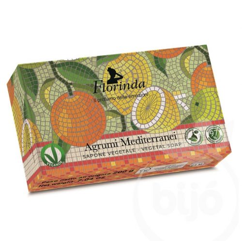 Florinda szappan mozaik mediterrán citrus 200 g