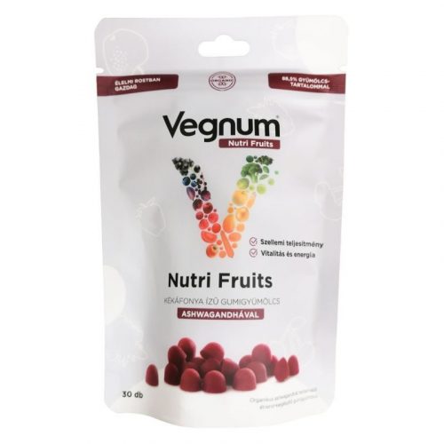 Vegnum nutrifruits ashwagandha áfonya 30 db