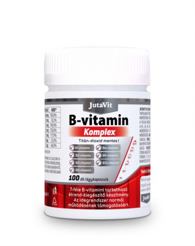 Jutavit b-vitamin Komplex lágyzselatin kapszula 100 db