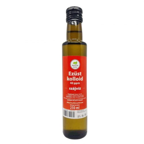 Health Market ezüstkolloid 40ppm 250 ml