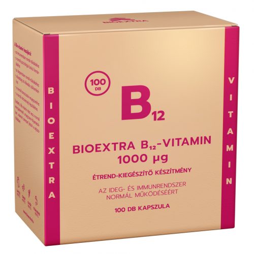 Bioextra b12-vitamin 1000 µg kapszula 100 db