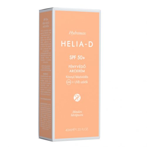 Helia-D hydramax spf50+fényvédő arckrém 40 ml