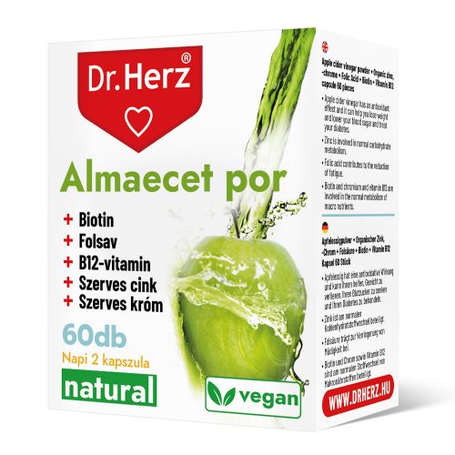 Dr.herz almaecet por+biotin+folsav kapszula 60 db