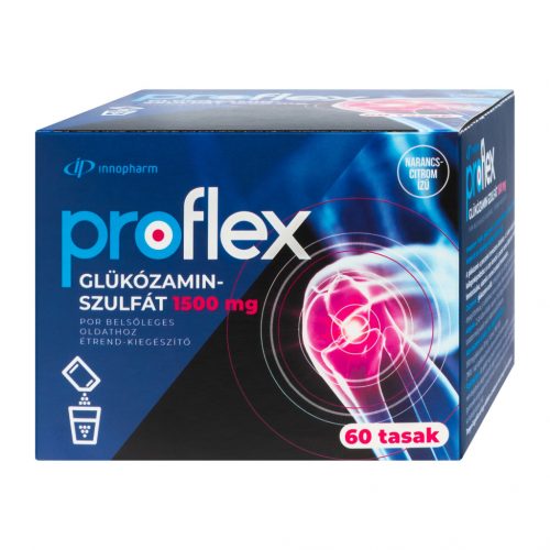 Innopharm proflex 1500mg glükózamin narancs-citrom ízű por belsőleges oldathoz 60 db