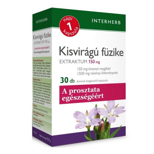 Interherb napi1 kisvirágú füzike extraktum kapszula 30 db