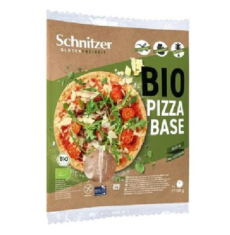 Schnitzer bio gluténmentes pizzalap 100 g