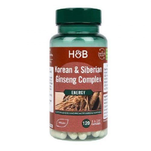 H&B ginseng komplex kapszula 120 db