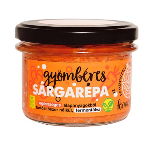 Fermentini fermentált gyömbéres sárgarépa 150 g