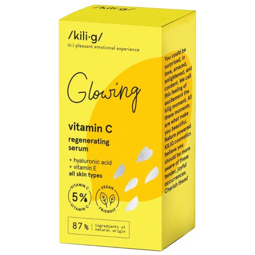 Kili.g regeneráló arcszérum c-vitaminnal 50 ml