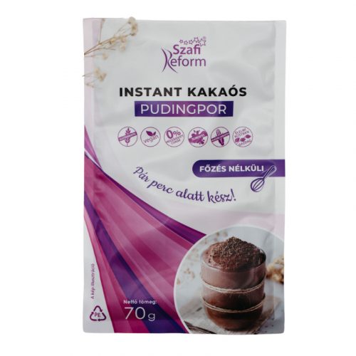 Szafi Reform instant kakaós pudingpor gluténmentes 70 g