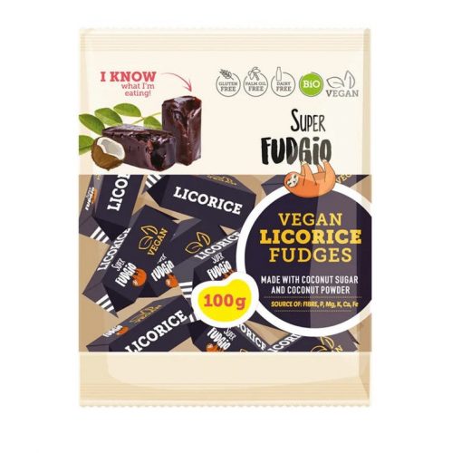 Super fudgio bio vegán karamella édesgyökeres 100 g