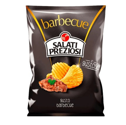 Salatipreziozi barbecue ízű chips gluténmentes 110 g