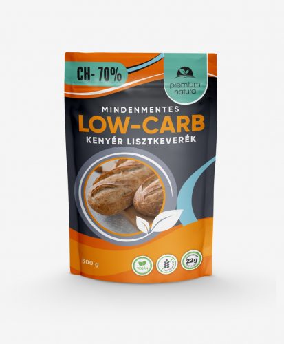 Premium Natura mindenmentes low carb kenyér lisztkeverék 500 g