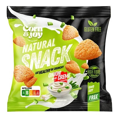 Corn Joy snack hagyma-tejföl gluténmentes 40 g