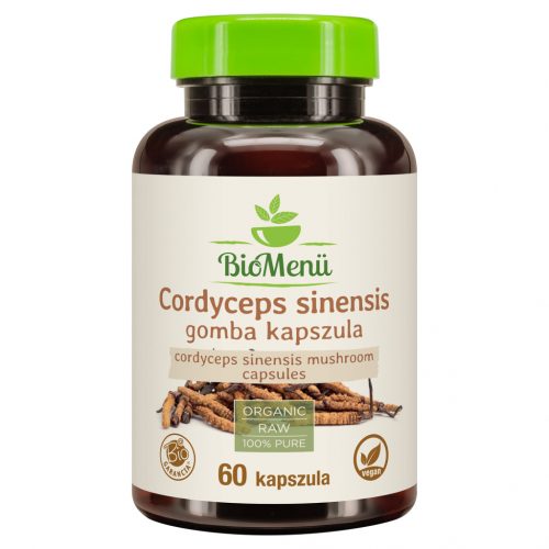 BioMenü bio cordyceps sinensis gomba kapszula 60 db