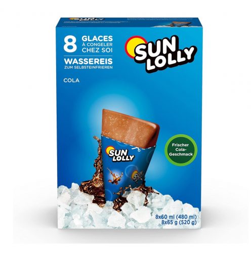 Sunlolly glutén- és laktózmentes jégkrém cola 8x60ml 480 ml