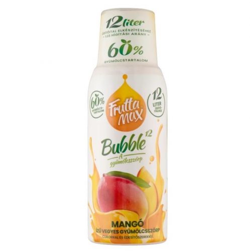 FruttaMax Bubble 12 mangó gyümölcsszörp 500 ml