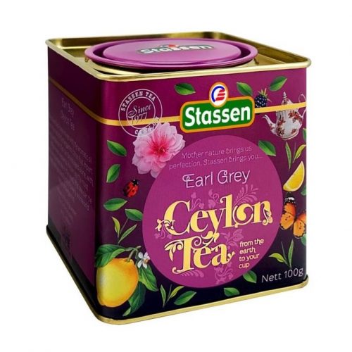 Stassen earl grey tea szálas fémdobozos 100 g