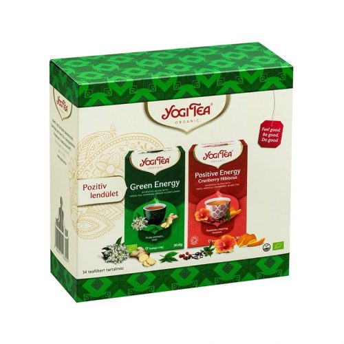 Yogi bio tea pozitív lendület szett 61 g