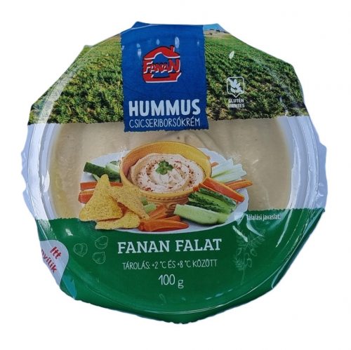 Bezula hummus csicseriborsó krém natúr 100 g