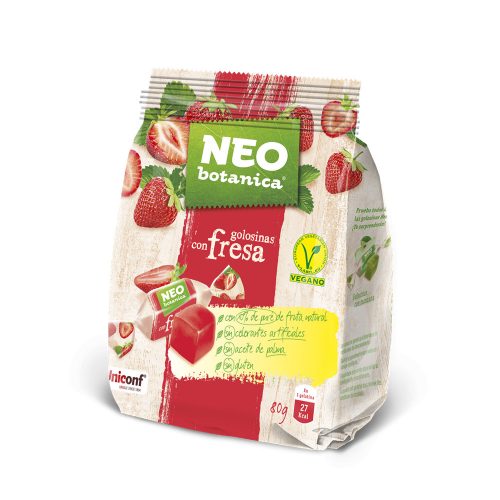 Neo Botanica zselécukorka gluténmentes eper pürével 80 g