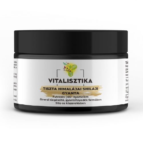 Vitalisztika tiszta himalájai shilajit gyanta 50 g