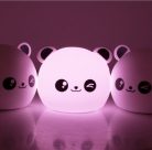 Gyerek LED éjszakai lámpa, panda