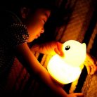 Újratölthető LED éjszakai lámpa, kacsa