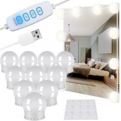 Tükör/fésülködőasztal LED lámpák – 10 db
