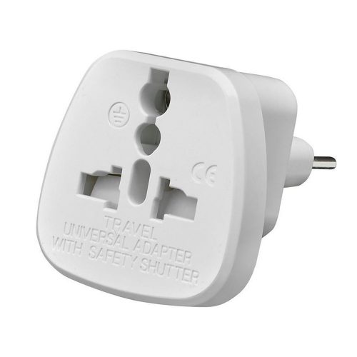 Adapter, csatlakozó, aljzat, UK, PL csatlakozó 