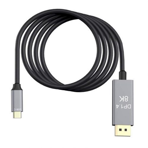 Displayport kábel usb type-c 1.4 8k 4k 2k 1.8m