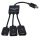 3 az 1-ben Micro USB HUB DUPLA USB 2.0 OTG ADAPTER