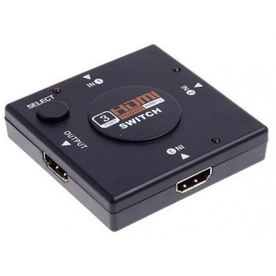 HDMI switcher elosztó 3 port HDMI switch 