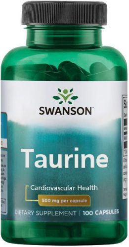 Swanson Taurine 500mg 100 kapszula