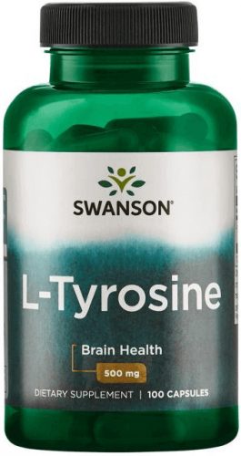 Swanson L-Tyrosyne 500mg 100 kapszula