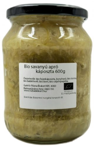 BIO Savanyú káposzta 600g Rózsa Biokert