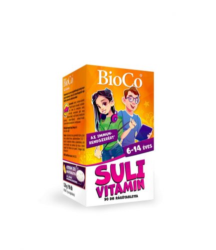 BioCo Suli Vitamin 90db rágótabletta 6-14 éveseknek